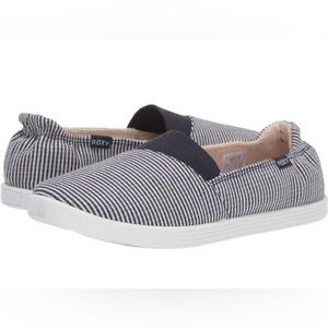 Roxy Danaris Slip-on Shoes Navy White Women's 8 NEW